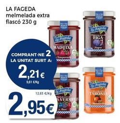 Oferta de La Fageda - Mermelada Extra Flasco por 2,95€ en Supermercats Jespac