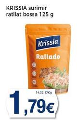 Oferta de Krissia - Surimir Ratllat Bossa por 1,79€ en Supermercats Jespac