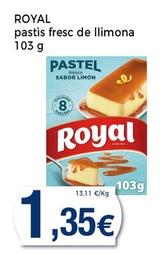 Oferta de Royal - Pastic Fresc De Llimona por 1,35€ en Supermercats Jespac