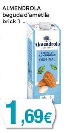Oferta de Almendrola - Beguda D'ametlla por 1,69€ en Supermercats Jespac