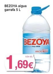 Oferta de Bezoya - Aigua Garrafa por 1,69€ en Supermercats Jespac