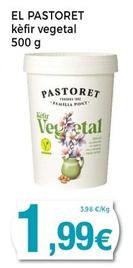 Oferta de Pastoret - Kefir Vegetal por 1,99€ en Supermercats Jespac