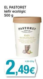 Oferta de Pastoret - Kefir Ecologic por 2,49€ en Supermercats Jespac