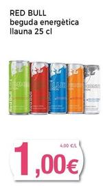 Oferta de Red Bull - Beguda Energetica  por 1€ en Supermercats Jespac