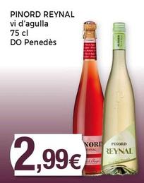 Oferta de Pinord - Reynal Vi D'agulla DO Penedes por 2,99€ en Supermercats Jespac