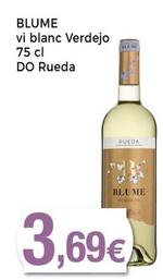 Oferta de Blume - Vi Blanc Verdejo DO Rueda por 3,69€ en Supermercats Jespac