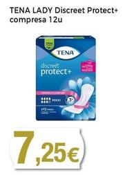 Oferta de Tena Lady - Discreet Protect+ Compresa por 7,25€ en Supermercats Jespac