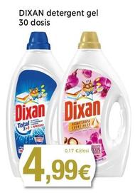Oferta de Dixan - Detergent Gel por 4,99€ en Supermercats Jespac