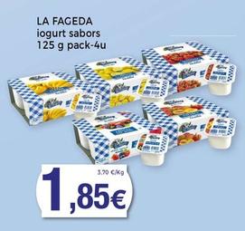 Oferta de La Fageda - Iogurt Sabors por 1,85€ en Supermercats Jespac