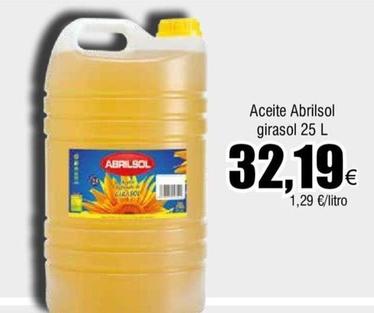 Oferta de Aceite de girasol por 32,19€ en Froiz