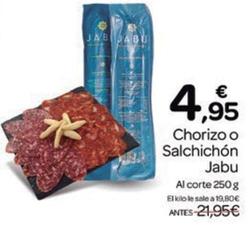 Oferta de Salchichón por 4,95€ en Supermercados El Jamón