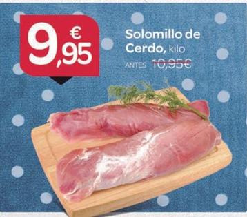 Oferta de Solomillo de cerdo por 9,95€ en Supermercados El Jamón