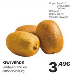 Oferta de Kiwi Verde por 3,49€ en Supercor