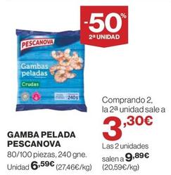 Oferta de Pescanova - Gamba Pelada por 6,59€ en Supercor