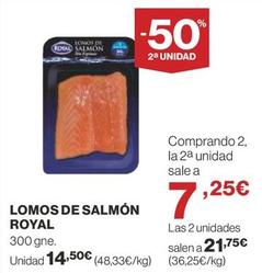 Oferta de Royal - Lomos De Salmon por 14,5€ en Supercor
