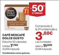 Oferta de Nescafé - Cafe Dolce Gusto por 7,75€ en Supercor