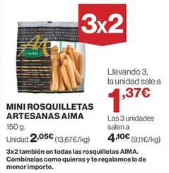 Oferta de Artesanas Aima - Mini Rosquilletas por 2,05€ en Supercor