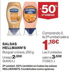 Oferta de Hellmann's - Salsas por 2,35€ en Supercor