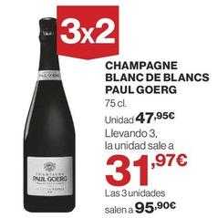 Oferta de Champagne por 47,95€ en Supercor
