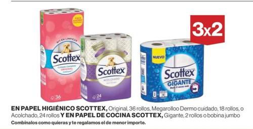 Oferta de Scottex - En Papel Higiénico Y En Papel De Cocina en Supercor