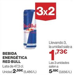 Oferta de Red Bull - Bebida Energética por 2,59€ en Supercor