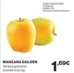 Oferta de Manzana golden por 1,69€ en Supercor