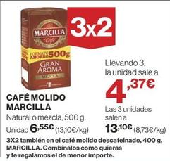 Oferta de Café molido por 6,55€ en Supercor
