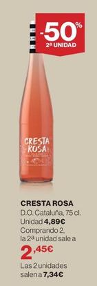 Oferta de Cresta Rosa - D.O. Cataluña por 4,89€ en Supercor