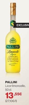 Oferta de Pallini - Licor Limoncello por 13,55€ en Supercor