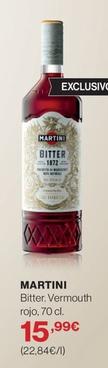 Oferta de Martini - Bitter. Vermouth Rojo por 15,99€ en Supercor