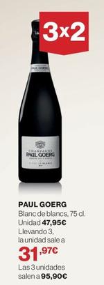 Oferta de Paul Goerg - Blanc De Blancs por 47,95€ en Supercor