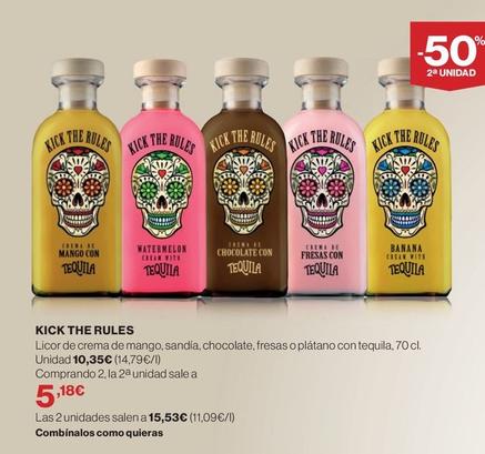 Oferta de Kick The Rules - Licor De Crema De Mango por 10,35€ en Supercor