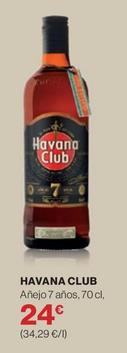 Oferta de Havana Club - Añejo 7 Años por 24€ en Supercor