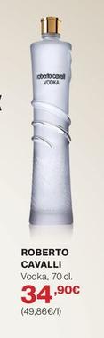 Oferta de Roberto Cavalli - Vodka por 34,9€ en Supercor