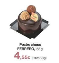 Oferta de Ferrero Rocher - Postre Choco por 4,55€ en Supercor