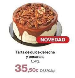 Oferta de Tarta De Dulce De Leche Y Pecanas por 35,5€ en Supercor