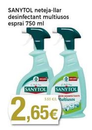 Oferta de Sanytol - Neteja-llar Desinfectant Multiusos por 2,65€ en Keisy