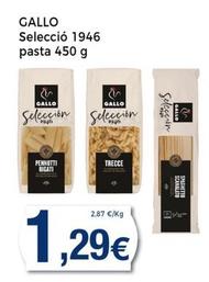 Oferta de Gallo - Seleccion Pasta por 1,29€ en Keisy