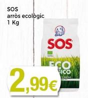 Oferta de Sos - Arroz Ecologic por 2,99€ en Keisy