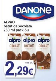 Oferta de Alpro - Batut De Xocolata por 2,29€ en Keisy