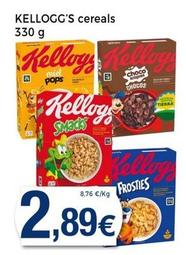 Oferta de Kellogg's - Cereals por 2,89€ en Keisy
