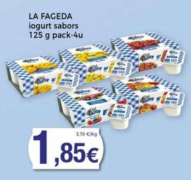 Oferta de La Fageda - Iogurt Sabors por 1,85€ en Keisy