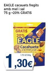 Oferta de Eagle - Cacauets Fregits Amb Mel I Sal por 1,3€ en Keisy