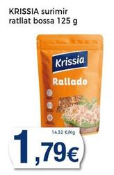 Oferta de Krissia - Surimir Ratllat Bossa por 1,79€ en Keisy