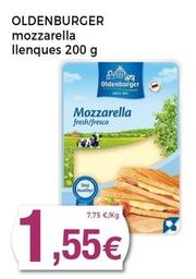 Oferta de Mozzarella por 1,55€ en Keisy
