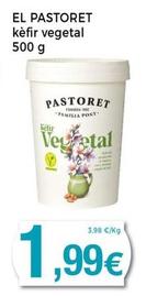 Oferta de El Pastoret - Kèfir Vegetal por 1,99€ en Keisy