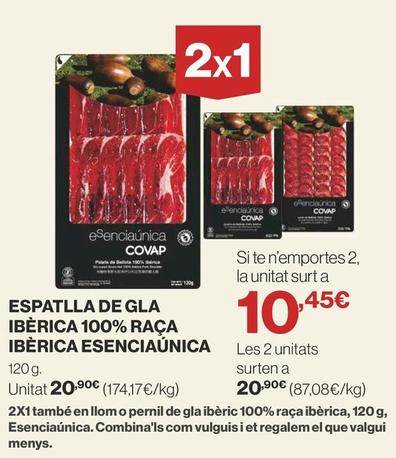 Oferta de Covap - Espatlla De Gla Iberica 100% Raca Iberica Essenciaunica por 20,9€ en Supercor Exprés