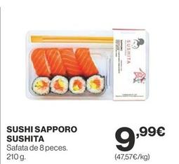 Oferta de Sushi Sapporo Sushita por 9,99€ en Supercor Exprés