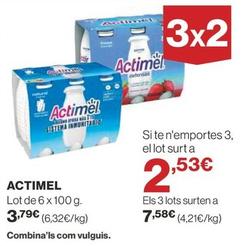 Oferta de Nestlé - Actimel por 3,79€ en Supercor Exprés