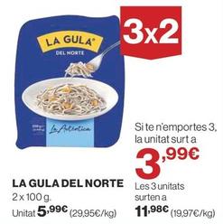 Oferta de La Gula Del Norte - Surimi por 5,99€ en Supercor Exprés